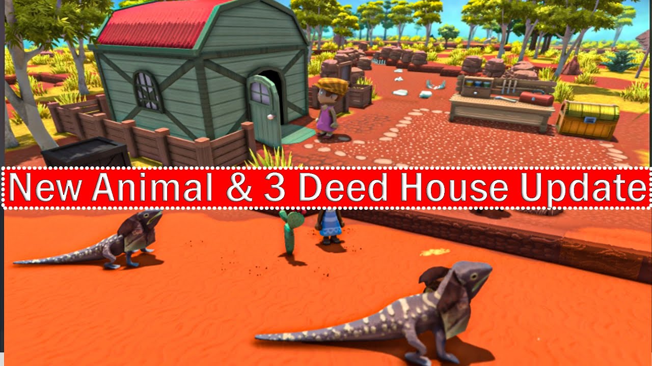 Dinkum Gameplay New Animal & 3 Deed House Update YouTube