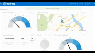 Temperature Humidity logger on Ubidots
