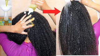 Comment Laver Vos Cheveux à L&#39;Huile Pour Booster La Pousse | Cheveux Crépus Longs, Souples et Épais