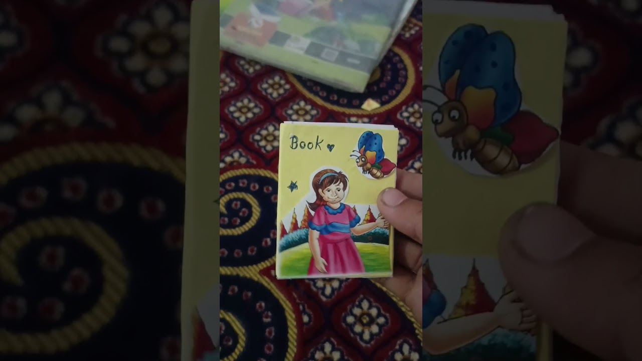 I make a mini note book 📚📚📖 