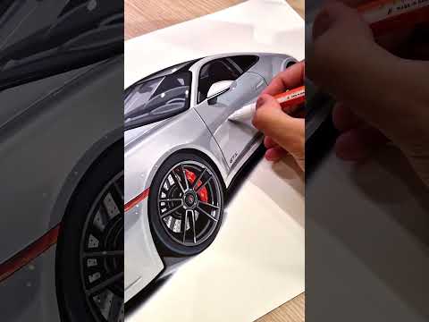 Porsche art done right #shorts