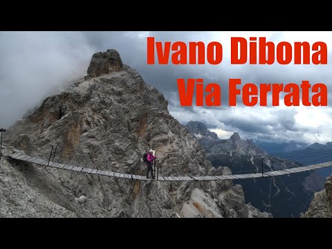 2025 Ivano Dibona Via Ferrata (Dolomites) — Cristallo Ridge & the Ponte Cristallo