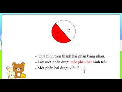 Toán (Tuần 22): Một phần hai – Lớp 2