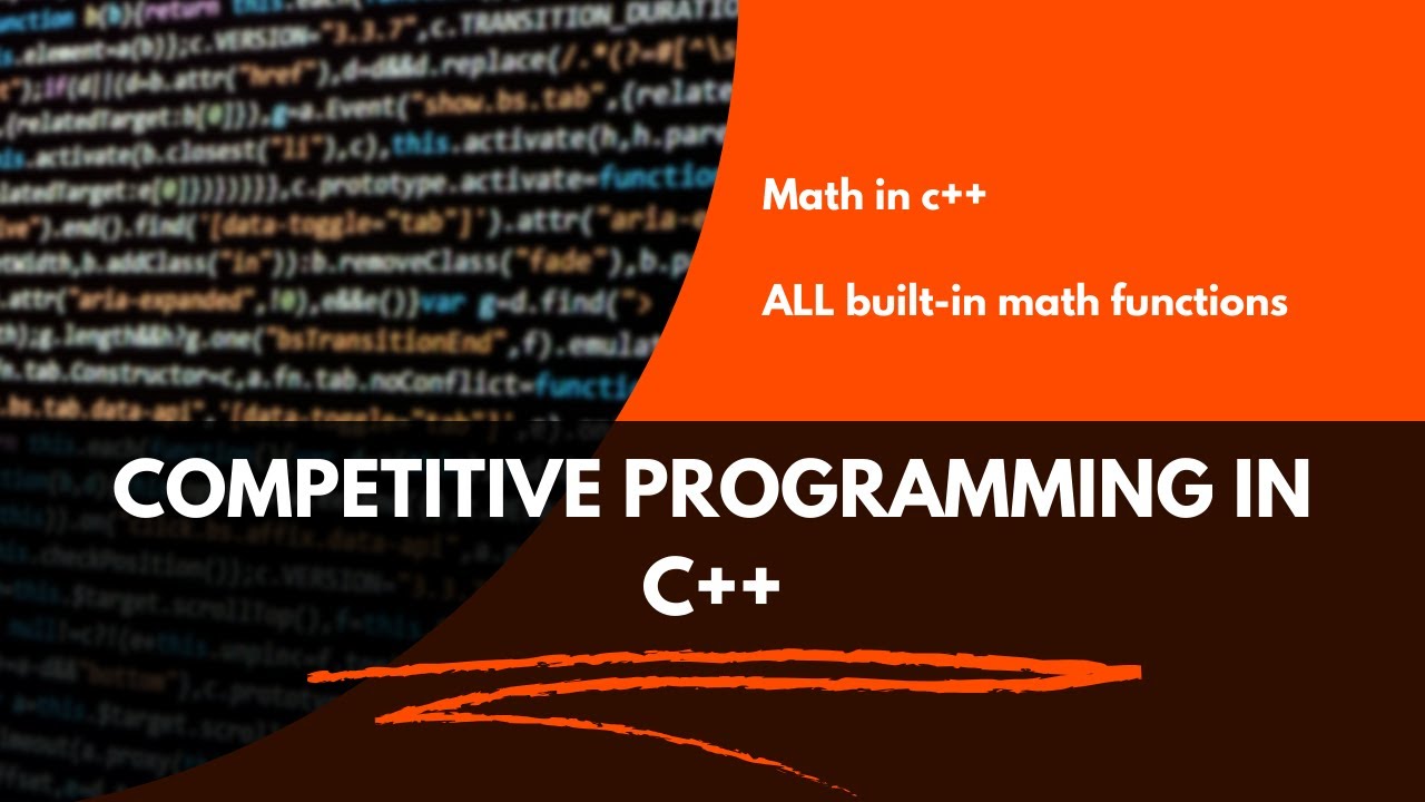 C++ Math (ALL the built-in functions for math in c++) - YouTube