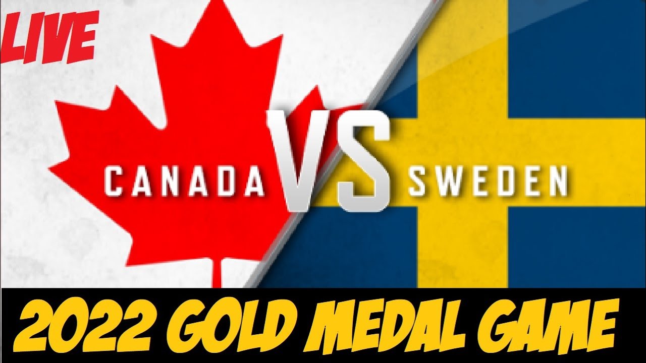 CANADA VS SWEDEN LIVE Gold Medal Game Hlinka Gretzky Cup 2022 Live Gold Medal Hockey Game Stream