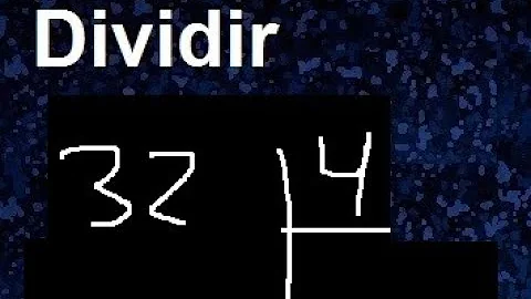 Como fazer divisão 32 4?