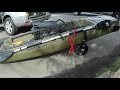 Point65 Kingfisher modular kayak - Trout catch n cook