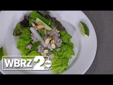 Good 2 Eat: Thai Pork Larb And Rice Salad Wraps