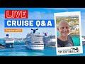 LIVE CRUISE Q&A HOUR #26 - Your Questions Answered - Saturday 15 May 2021