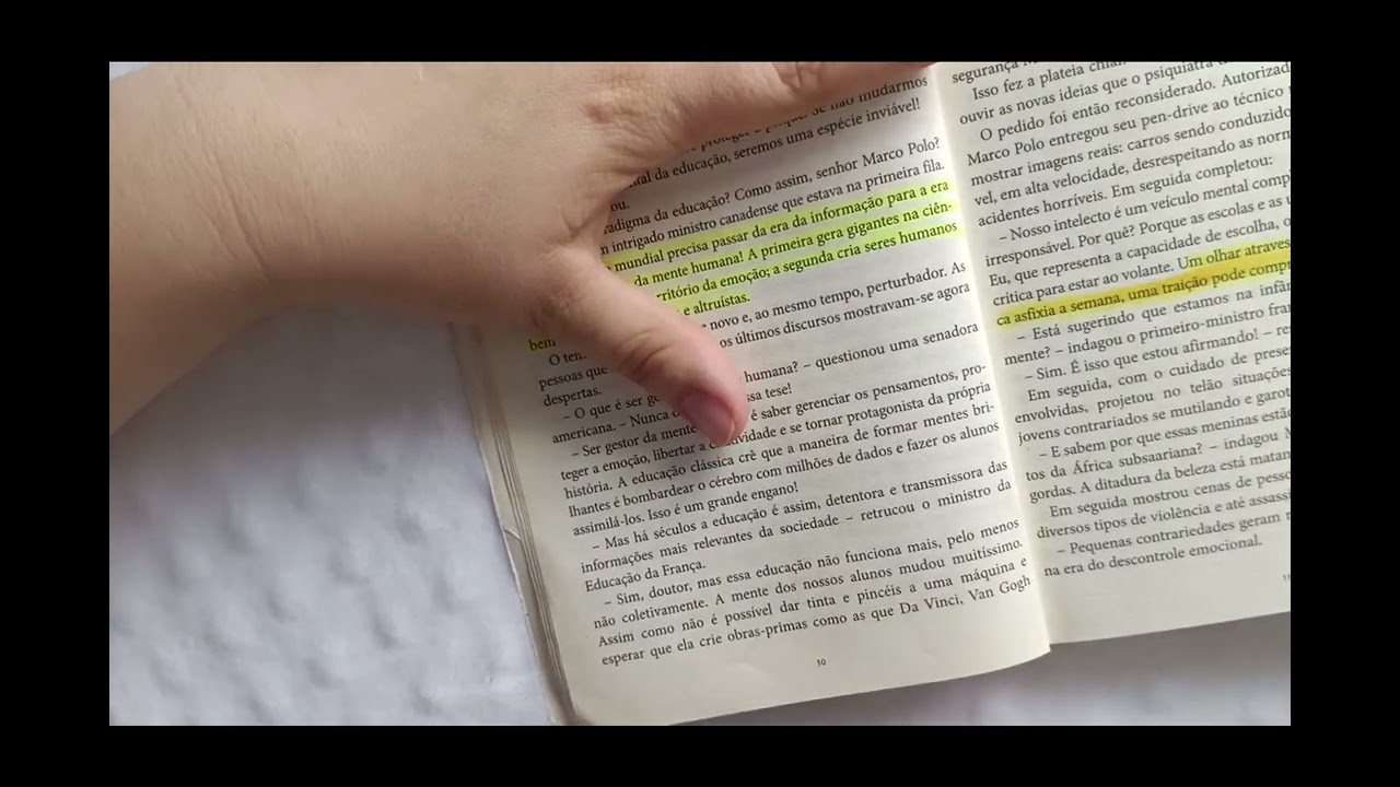 ASMR Leitura Relaxante | Algumas Páginas de O Homem Mais Inteligente da História