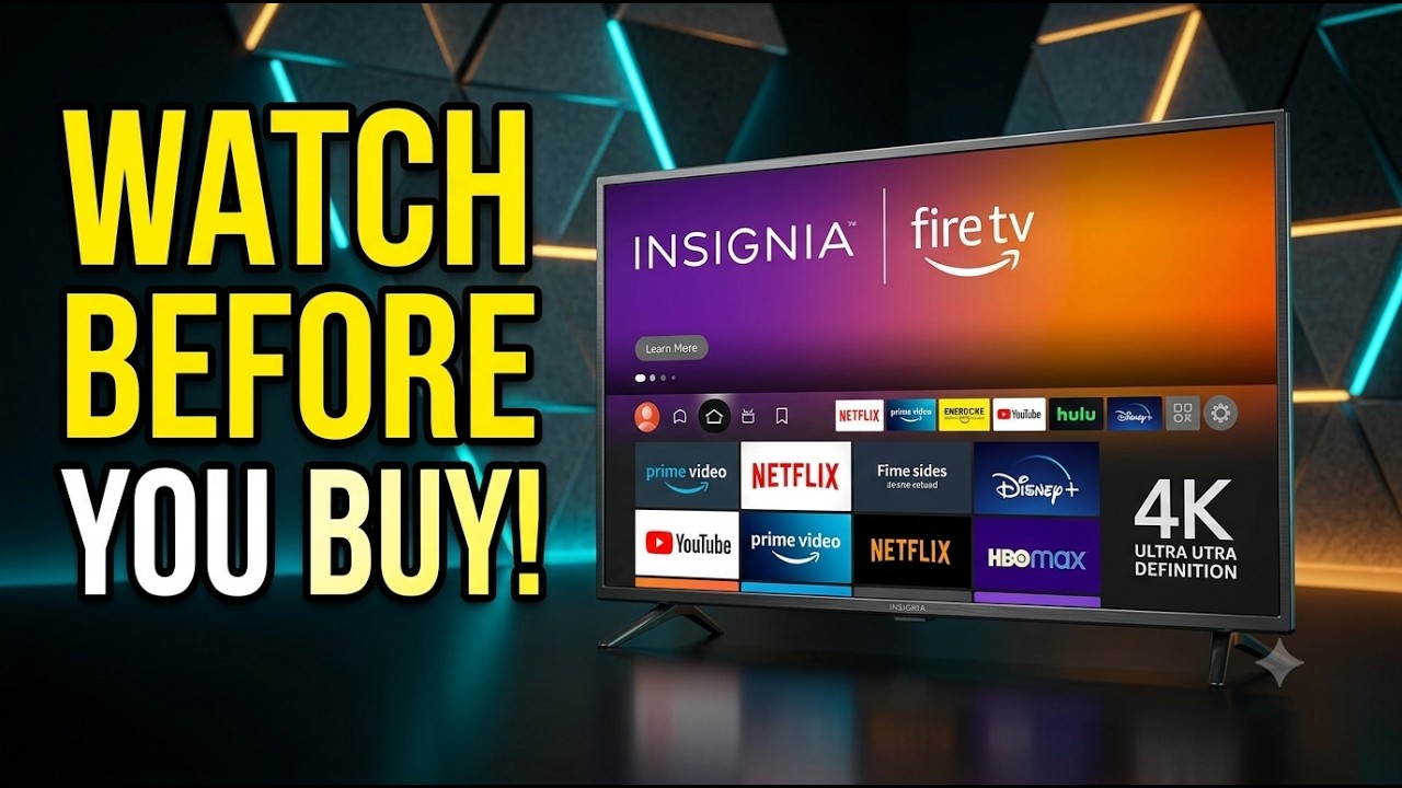 INSIGNIA F50 Series 4K Fire TV Review – Worth It? - YouTube