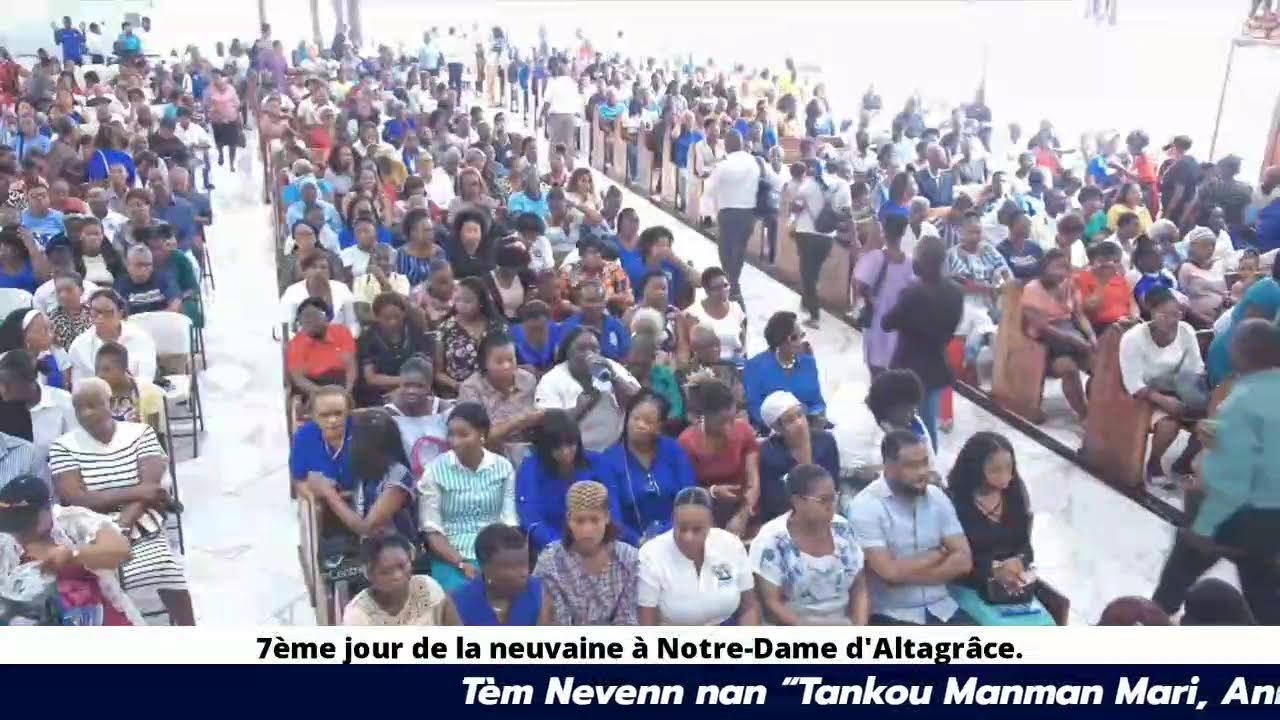 Dimanche 18 Janvier 2026 // 7em jour de la nevaine à N-D d'Altagrâce, Delmas.