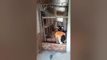 Brick work for shophouse 45BT #construction #architecture #design #building #siteoffice #work #home