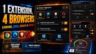 Advanced User-Agent Spoofing Extension | Browser Fingerprint