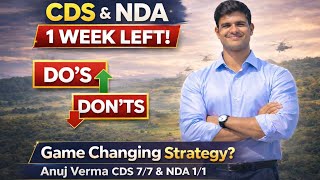 CDS &amp; NDA Last Week Strategy 💯 Do This &amp; Boost Your Score Fast