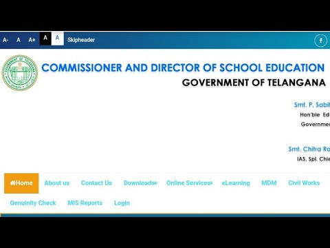 Teacher Details Confirmation Process In School Education Website II Schooledu.telangana.gov.in