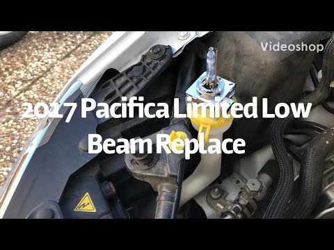 2017 Chrysler Pacifica  Limited low beam replacement