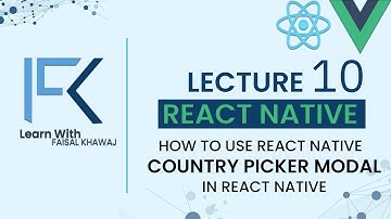 #10-React Native Country Picker Modal | Country Picker Modal | React Native