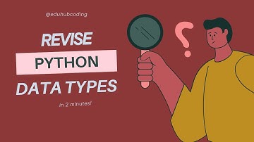 Lec 6 | Revise Python Data Types in 2 minutes! ( python for beginners ) #datatypes #python