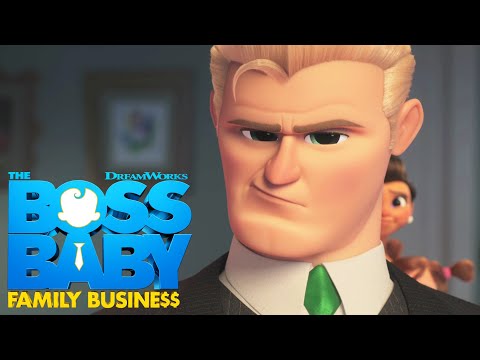 Boss Baby: Family Business | Uncle Ted Arrives At The Templeton House