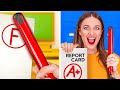 STUDY SMART NOT HARD || Secret School Hacks That Will Ease Your Life