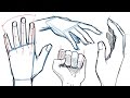 How to Draw HANDS and HAND POSES!