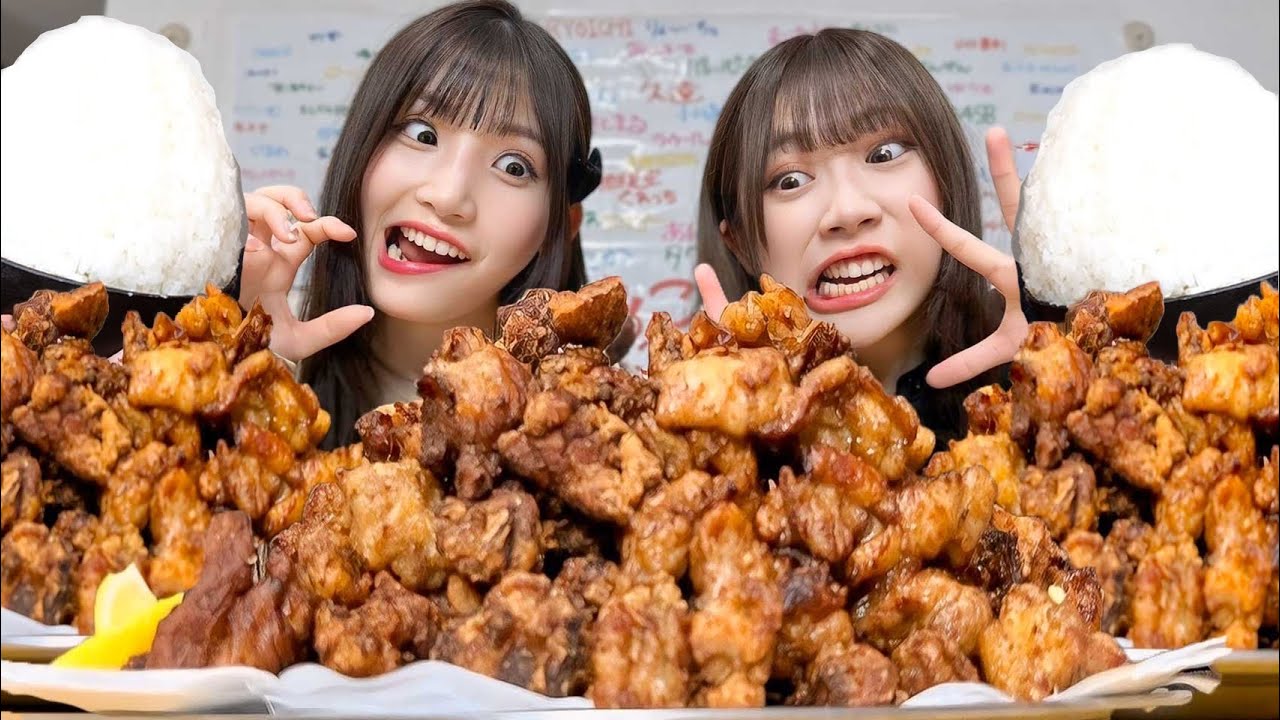 【大食い】からあげ100個作って爆食したら止まらなかったwww