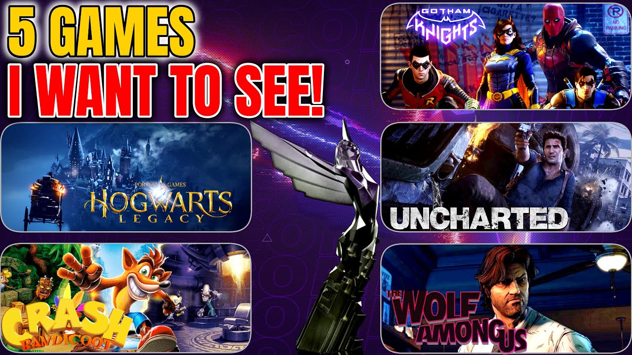 5 Games I WANT TO SEE At The Game Awards 2020!