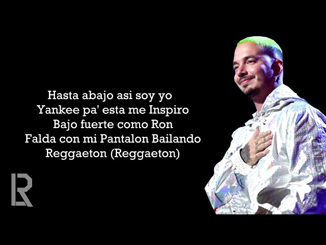 Reggaeton　プロフィール読んでね J. Balvin - Reggaeton (Letra) - YouTube