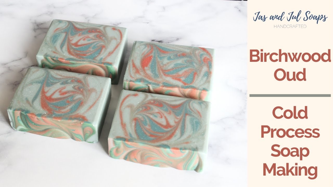 Birchwood Oud Cold Process Soap Making and Cutting | Jas and Jul Soaps ...