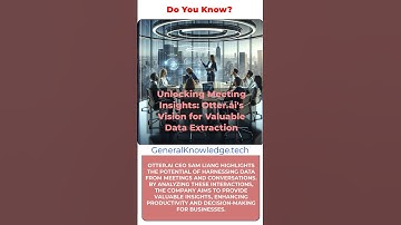 "Unlocking Meeting Insights: How Otter.ai Transforms Data Extraction into Value"