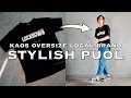 4 CARA STYLE KAOS HITAM OVERSIZE (OVERSIZE T-SHIRT)