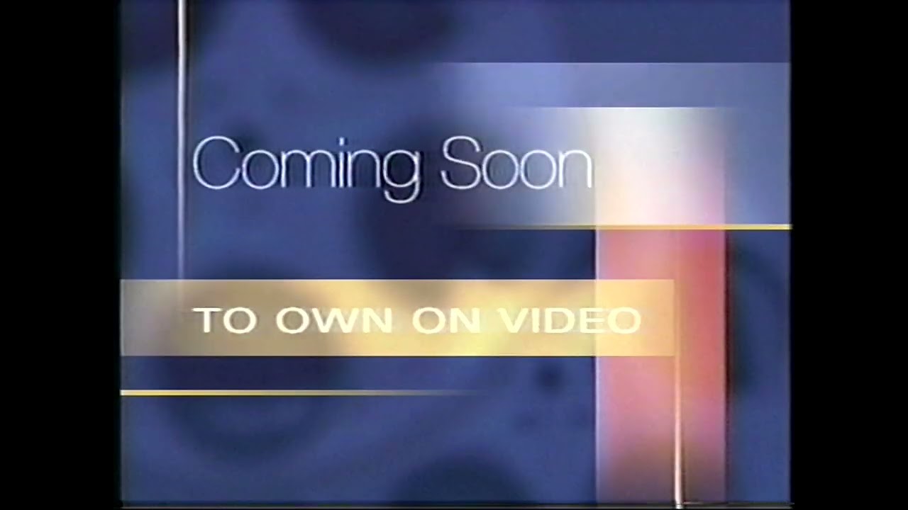 Disney Coming Soon To Own On Video (2002) (VHS)