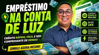 Empréstimo na conta de LUZ - Liberado tudo que precisa saber antes