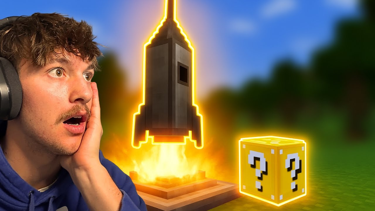 I Finally Figured Out How to Reach the Moon in Minecraft…