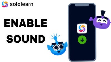 How To Enable And Turn On Sound On Sololearn App