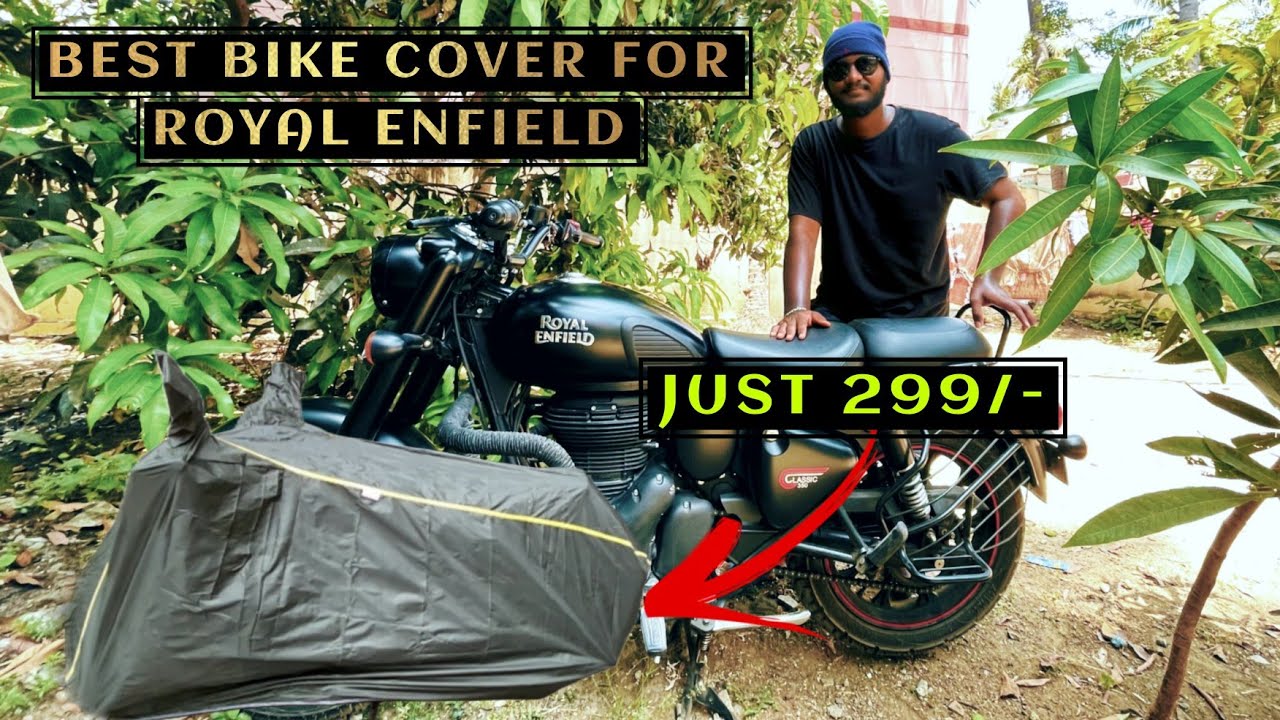 Best Bike Cover Under RS:300/- Royal Enfield Bike Cover | Fitfly Bike Cover 