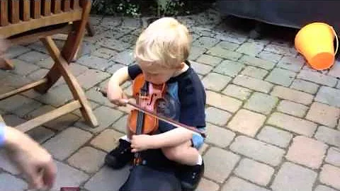 Dylan's first fiddle