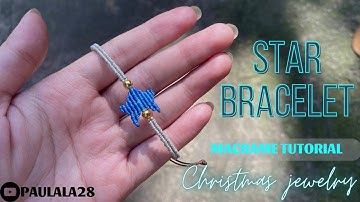 How to make STAR bracelet • Vòng tay pulsera de hilo 꽃 팔찌 花手链| のブレスレット|• DIY | Macrame tutorial