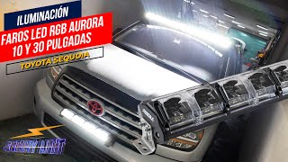 Barras LED Aurora Evolve RGB Alta Luminosidad | Barras LED offroad 4x4 | Sunny Light | Autoelite