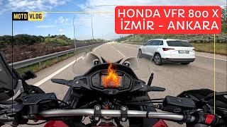 Kim demiş çok yakıyor diye? Honda VFR 800x crossrunner | İzmir Ankara Motovlog | Kolaçan