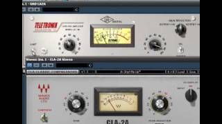 UAD LA-2A vs Waves CLA-2A.