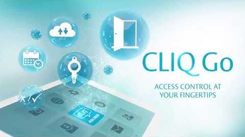 CLIQ® Go - Access control at your fingertips