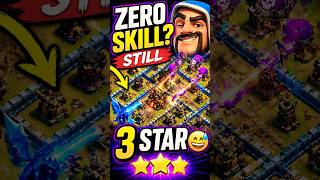 ZERO SKILL? STILL 3 STAR 😅 #shorts #viral
