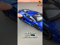 Blue Lamborghini Revuelto Diecast with Scissor Doors! 🔥🚗 #Shorts #Lamborghini #MiniSupercar #ToyCars