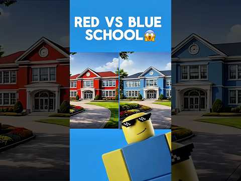 Red vs Blue School. What Would You Choose?
