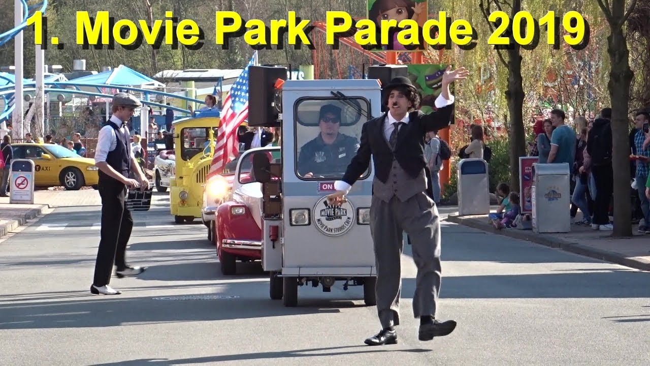 Movie Park Germany on Parade - Erste Parade 2019 - Saison Start 29.03.2019
