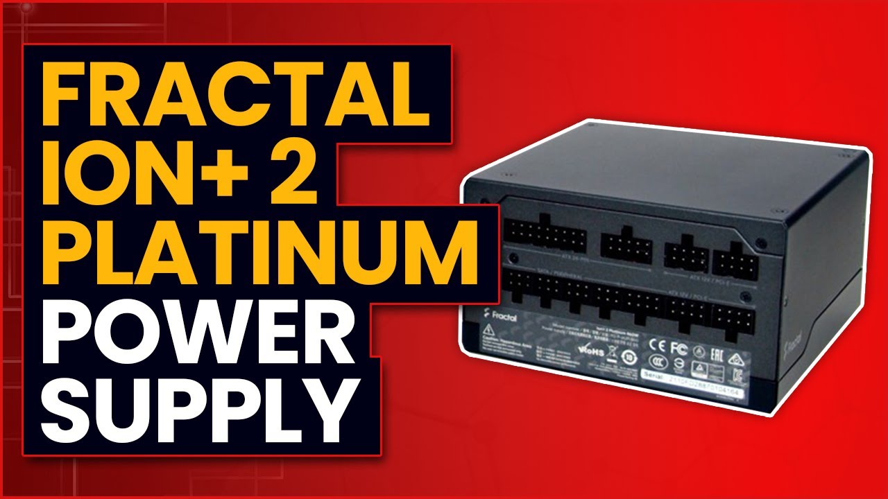 Fractal Design Ion+ 2 Platinum 860W PC電源ユニット 80PLUS Platinum