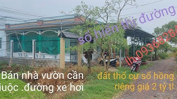 @thanh.nhaatcangiuoc9941 .Bán nhà vườn cần giuộc đất thổ cư.zalo.0947969241