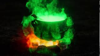 Witches Cauldron made in Houdini and Redshift